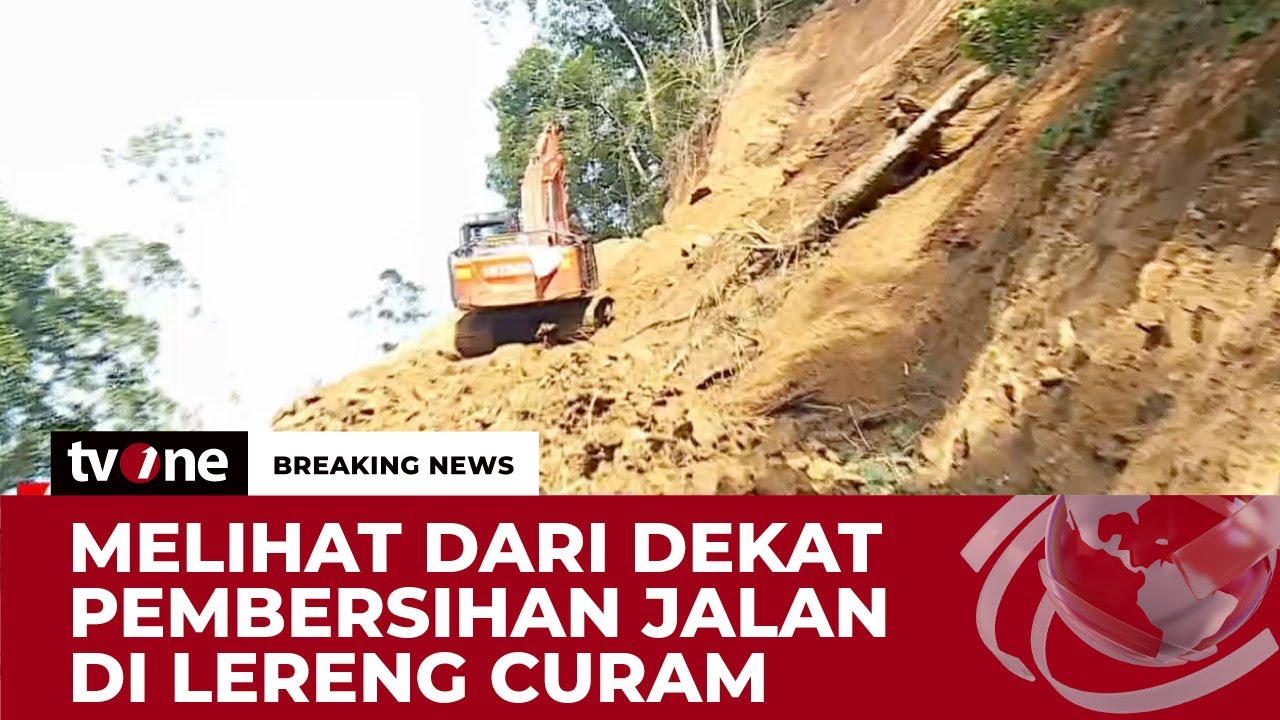 [BREAKING NEWS] Tinjau Pembersihan Jalan Utama Sibolga-Tarutung | tvOne