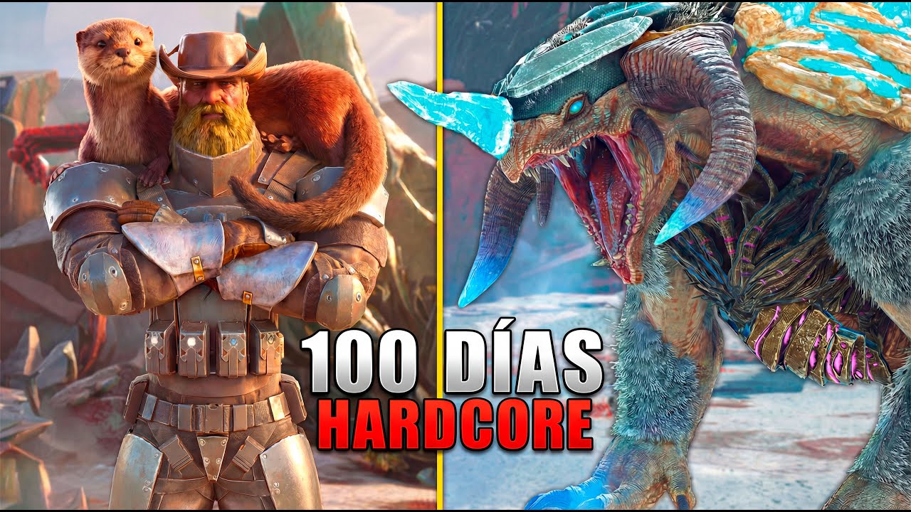 SOBREVIVO 100 DÍAS en ARK: EXTINCTION (HARDCORE)