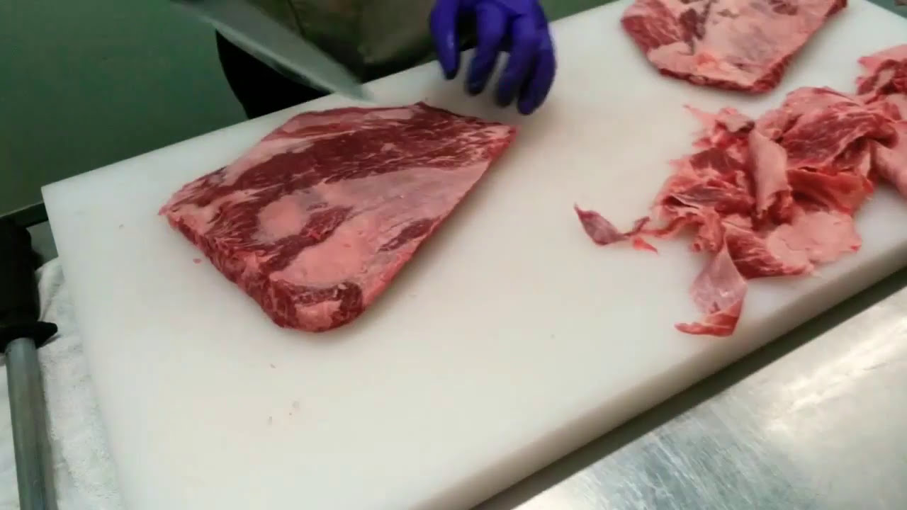 美國冷藏CAB檢定安格斯黑牛-無骨牛小排修肉分切