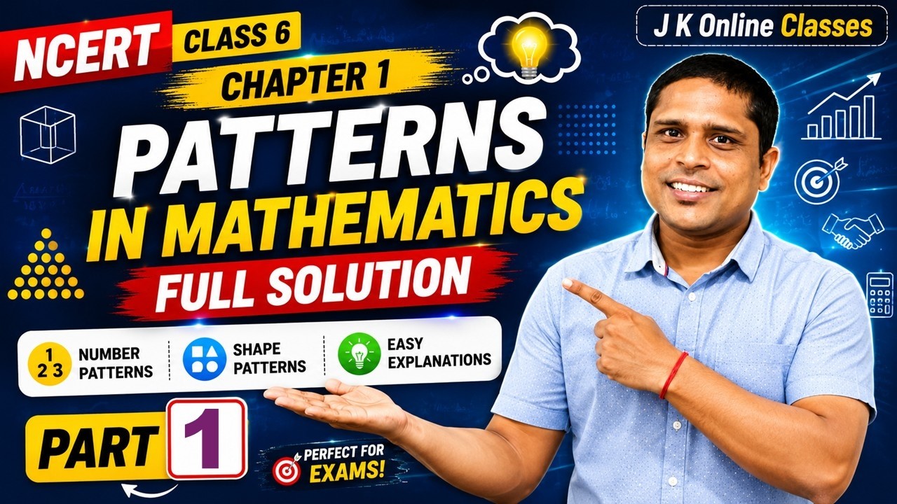 Part 1 Class 6 Mathematics Chapter 1 Patterns in Numbers #cbse #ncert #class6 #ncertmaths
