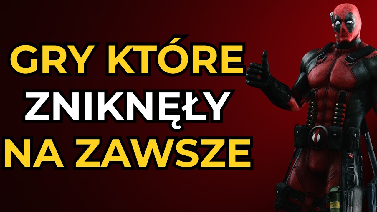 10 NAJLEPSZYCH GIER, W KT&Oacute;RE JUŻ NIE ZAGRASZ