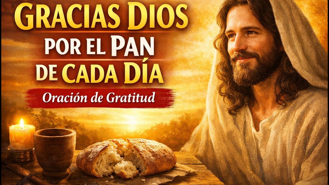🙏 Gracias Señor por el Pan de Cada Día | Oración Poderosa de Gratitud y Provisión