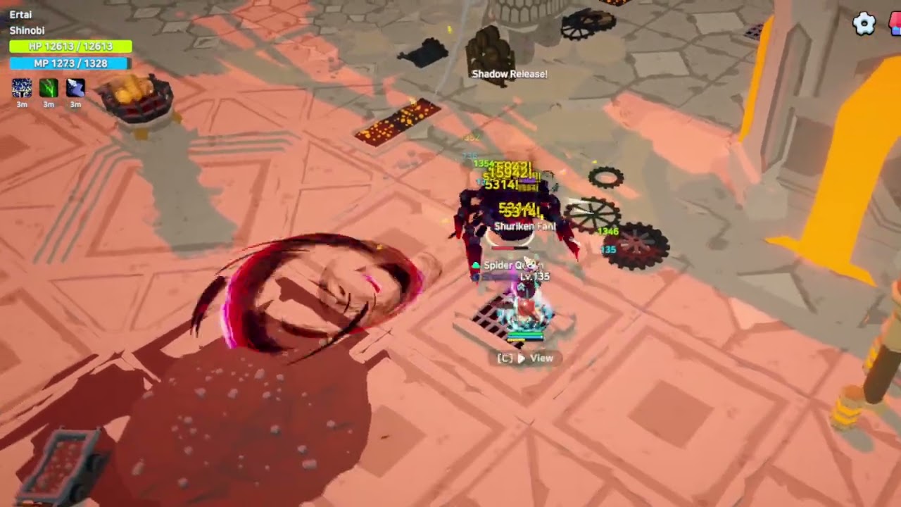 SpiritVale arc shinobi vs Spider Queen