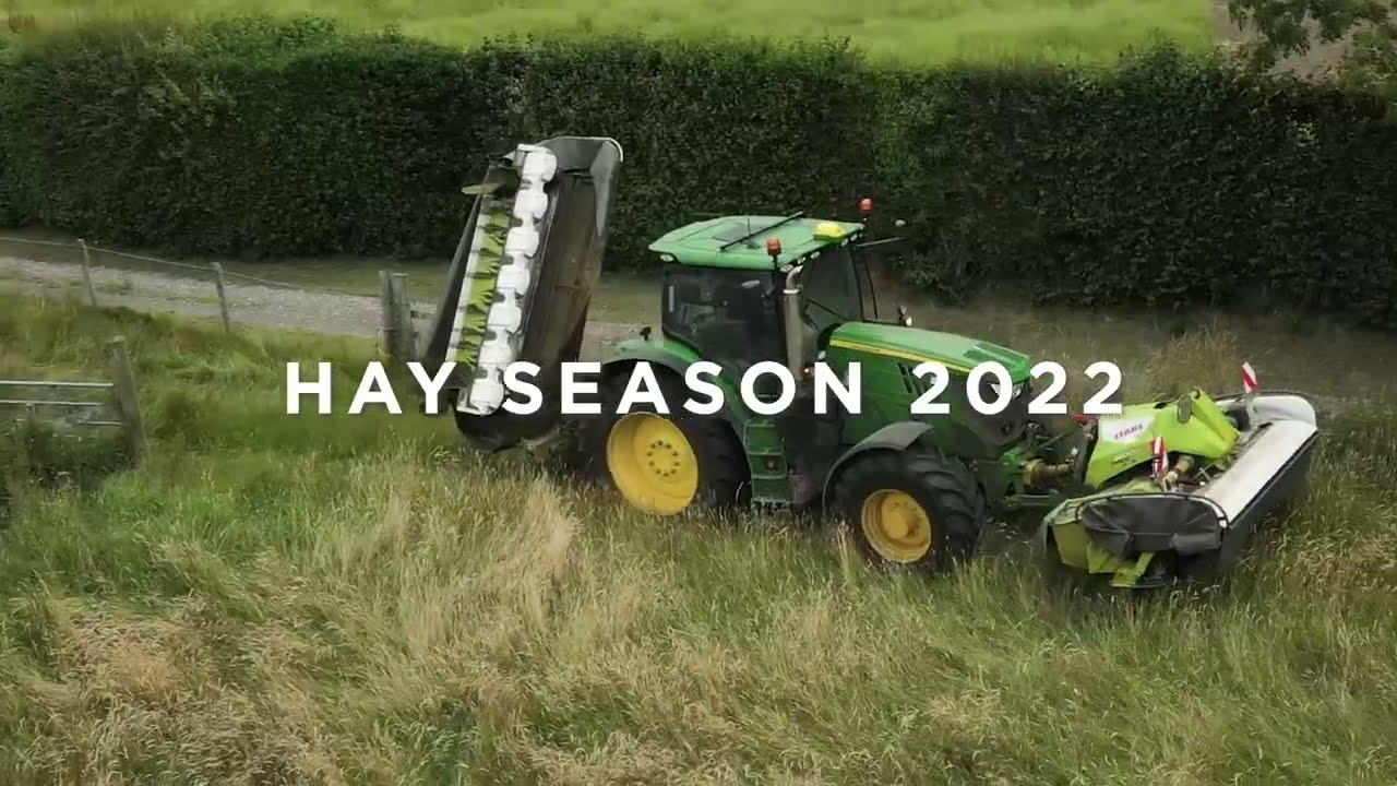 Hay making in Cheshire, 2022.