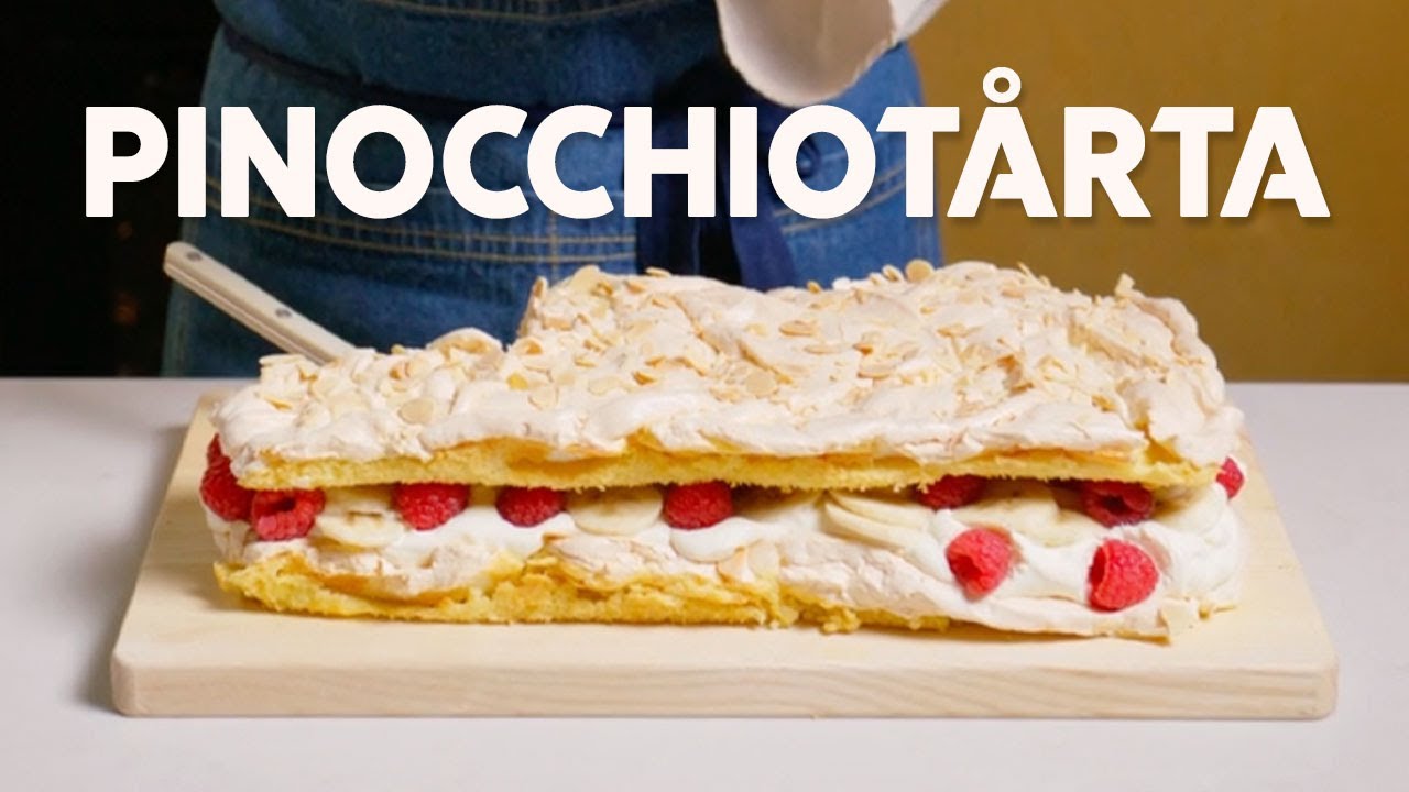 Sommarens godaste tårta - pinocchiotårta!