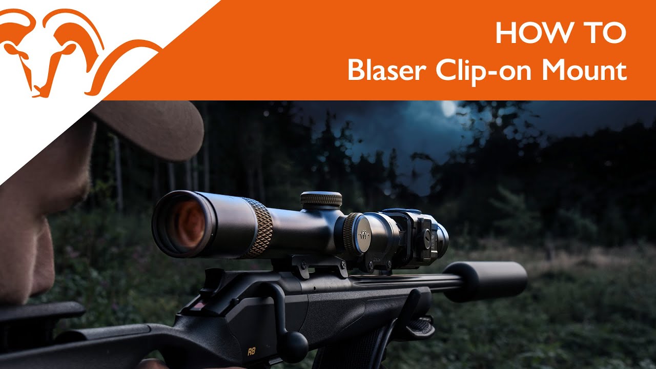 The Blaser thermal clip-on mount BL30, BL43 and BL52.