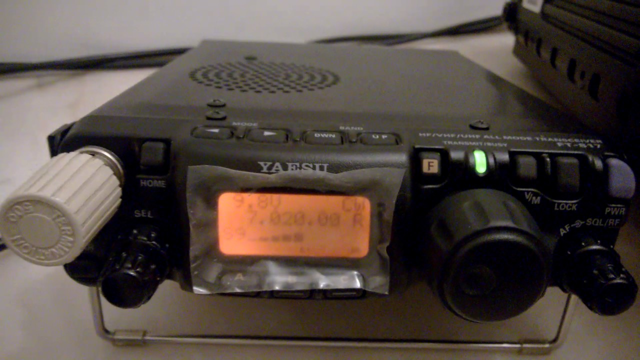 #4 Yaesu FT-897 vs Yaesu FT-817ND vs YouKits HB-1B (CW Filter ON/OFF)