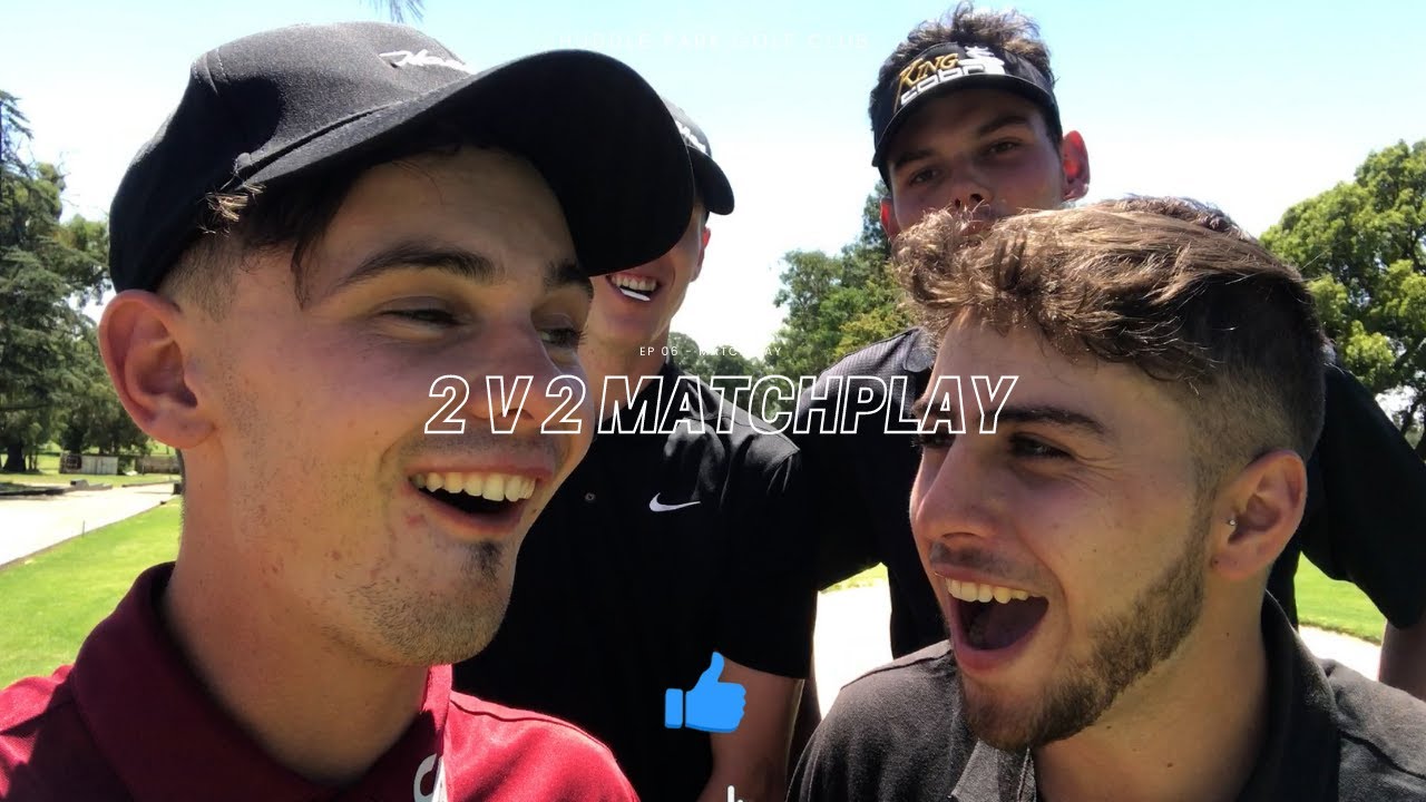 2 v 2 Matchplay @ Huddle Park | Crazy COMEBACK on the cards 👀??? #golf #matchplaygolf #golfvlog