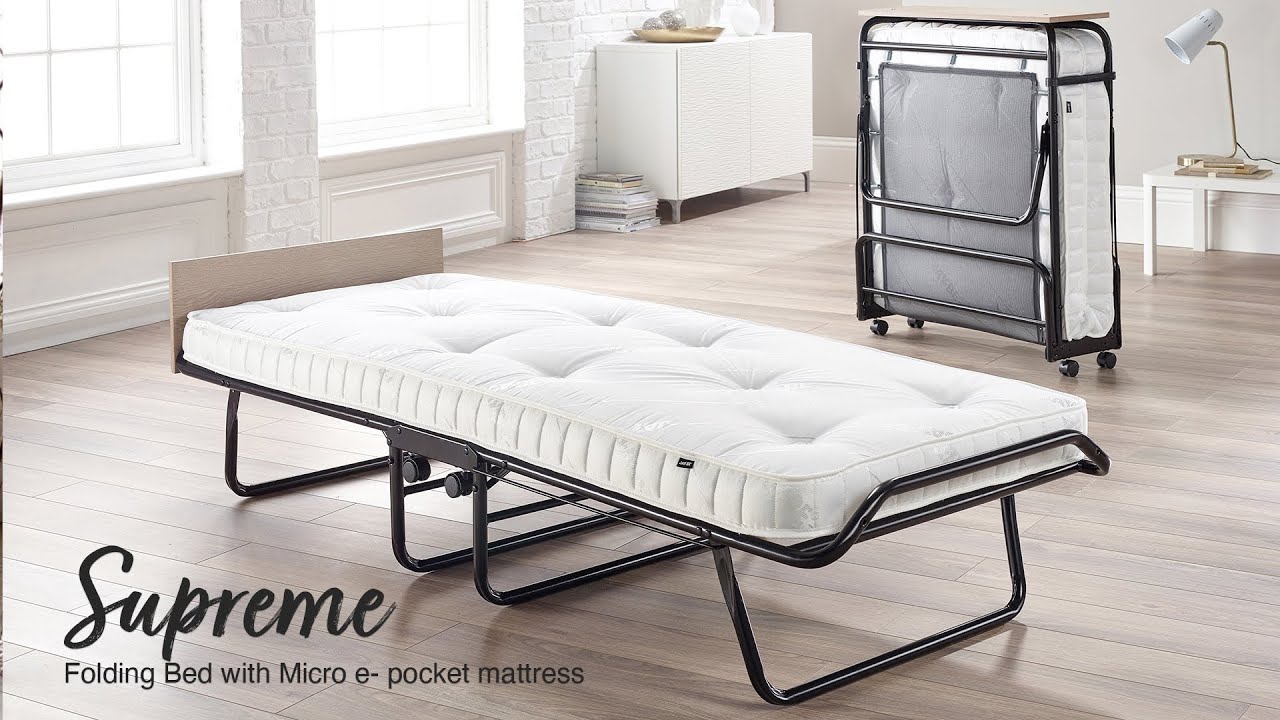 Folding Bed with Micro e-pocket mattress - Supreme | Furniture Palace