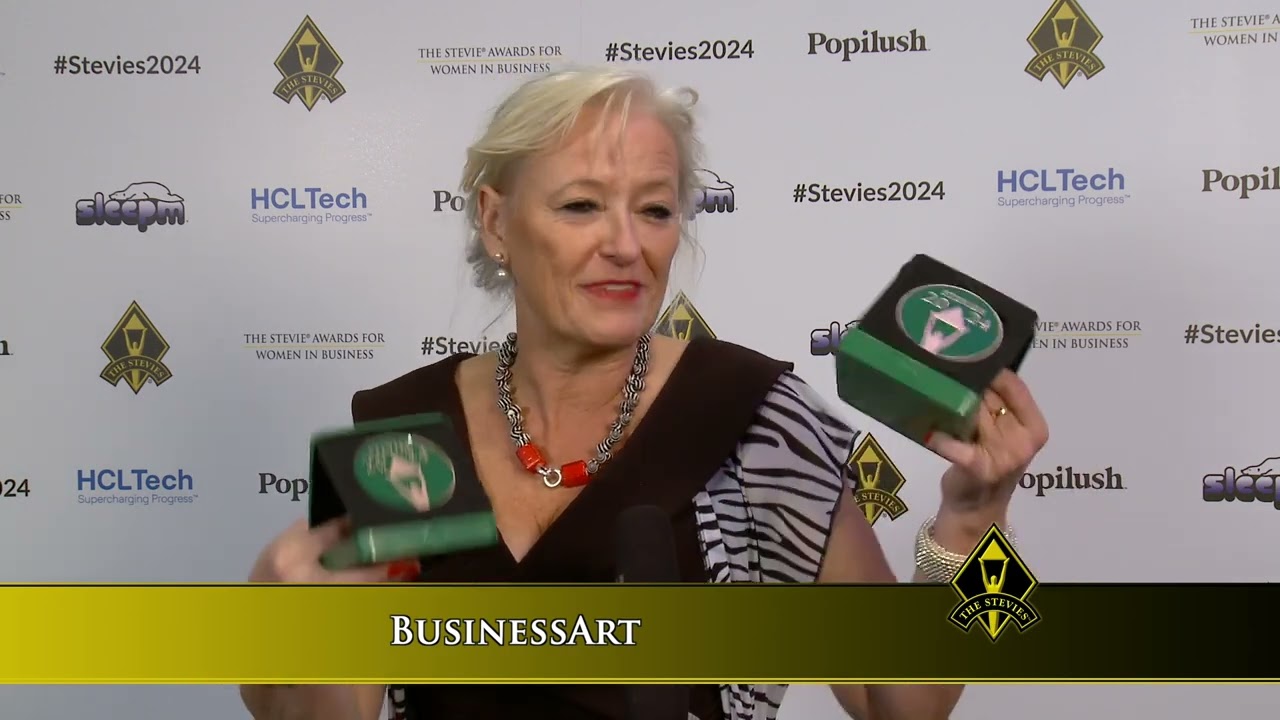 BusinessArt wins in the 2024 Stevie&reg; Awards for Women in Business