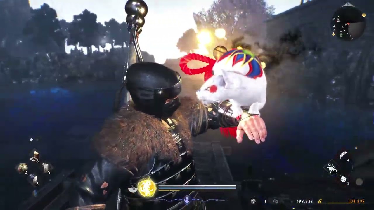 Nioh 3 - A mountain of troubles; so many bandits and yokai to fight. The mountain is also a yokai