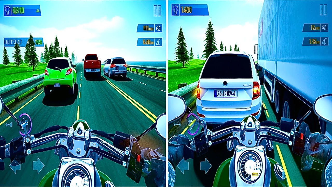 Traffic rider in new level and nice gameplay,playing ios and android games|owen.