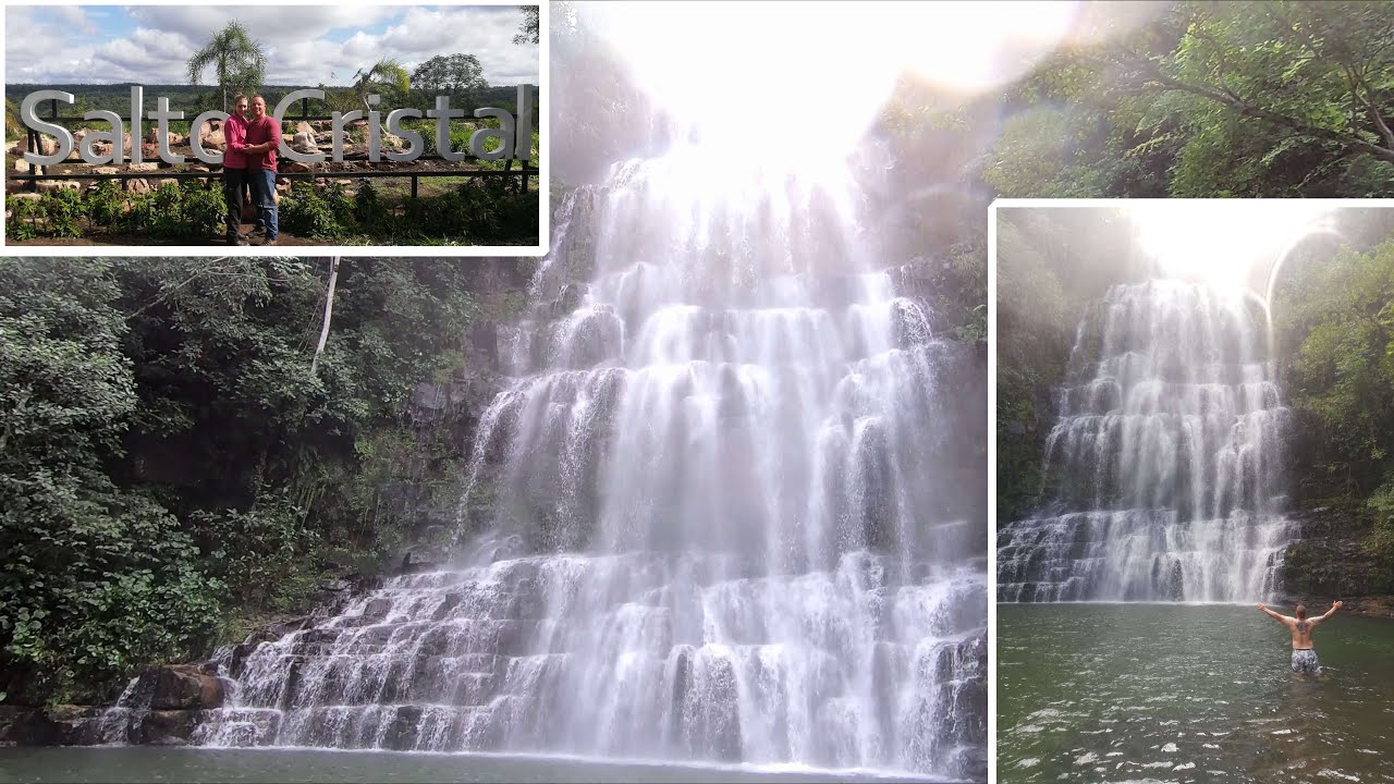 Wir haben den beeindruckenden Wasserfall Salto Cristal Ybycuí  in La Colmena Paraguay besucht!