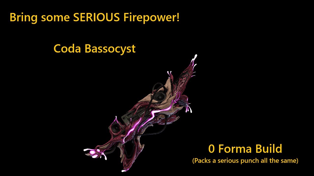 BASS CANNON! Coda Bassocyst - Warframe Research/Playground
