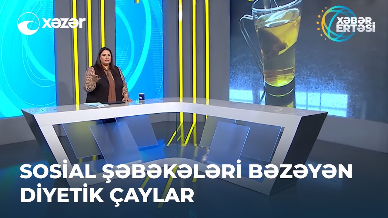 Sosial Şəbəkələri Bəzəyən Diyetik Çaylar