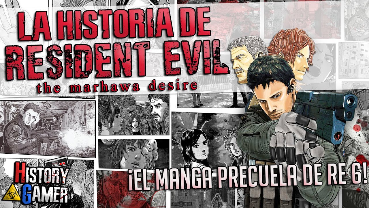 HISTORIA de Resident Evil: Marhawa Desire 📚│ EL MANGA (El primer experimento del Virus C)