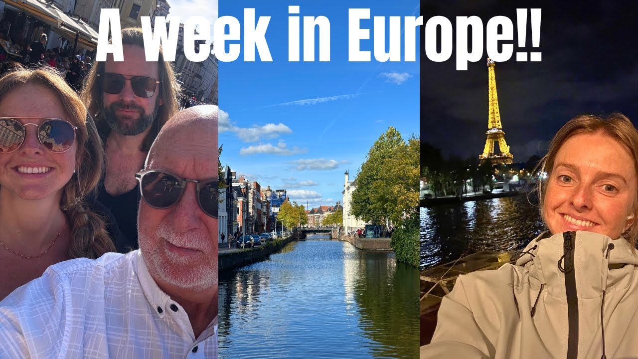 Spend a week in Europe with me & Rumours of Fleetwood Mac  🇨🇿📹🇭🇺✨🇫🇷