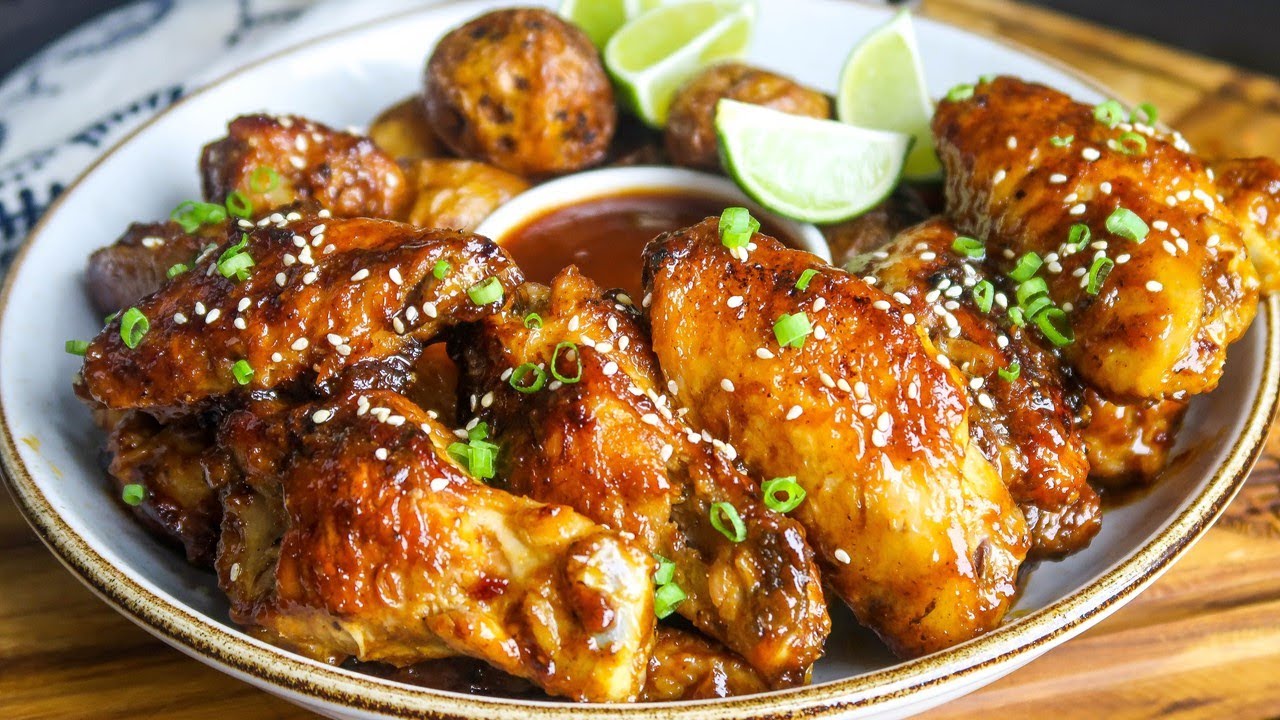 ALITAS EN SALSA BBQ - RECETA DE FÁCIL - CAPITULO # 92