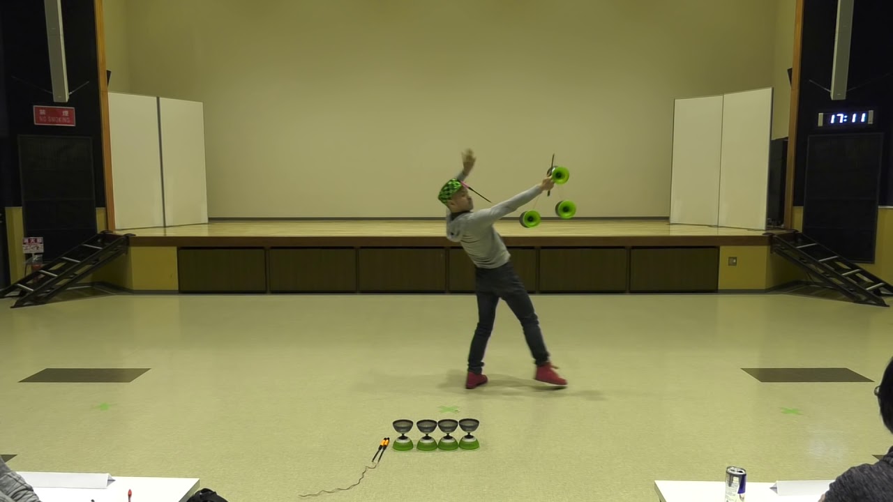 Shizuoka Diabolo Contest 2018 Men´s Technical 1st Hayato Watanabe