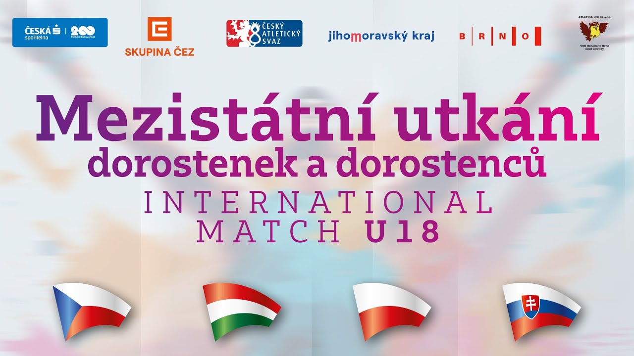 Mezistátní utkání ČR - Maďarsko - Polsko - Slovensko dorostenců a dorostenek - Brno 2025