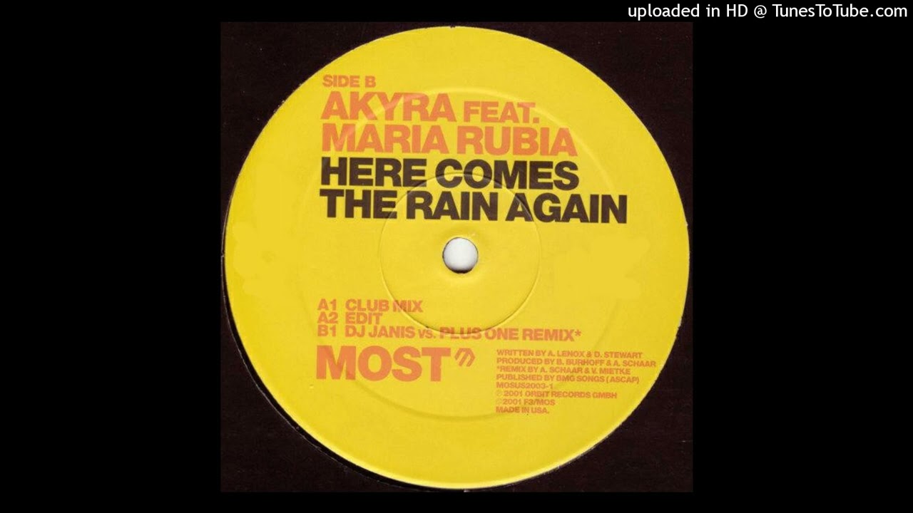 Akyra feat. Maria Rubia - Here Comes The Rain Again (DJ Janis vs. Plus One Remix) (2001)