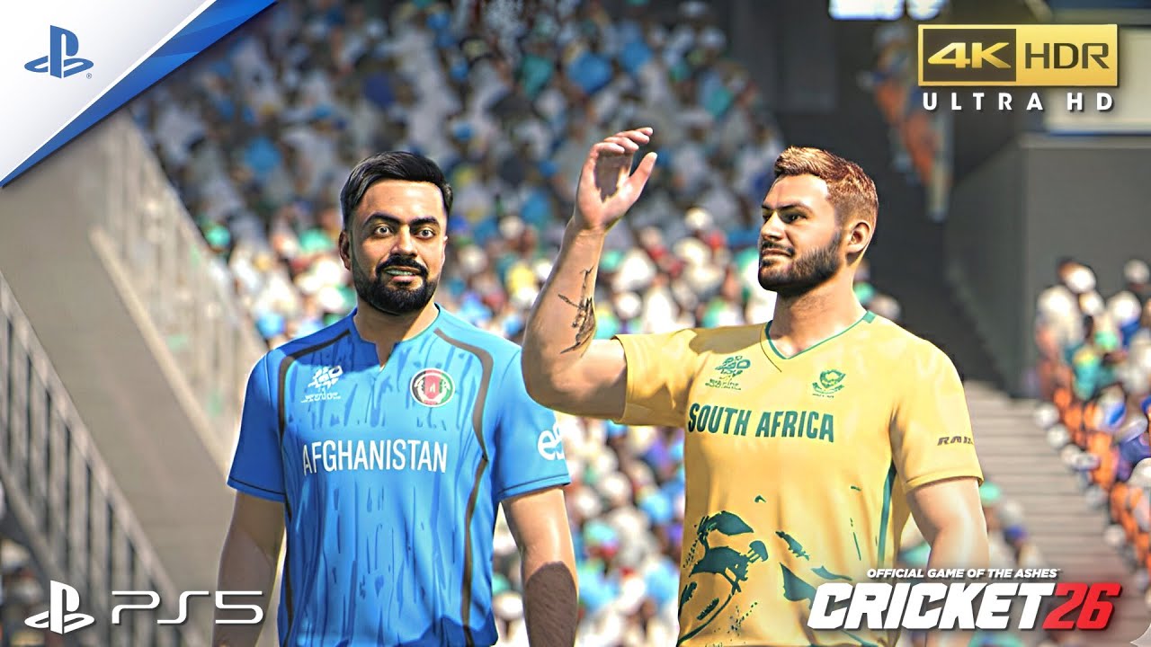 T20 World Cup 2026 - SA Vs AFG | Cricket 26 | Match Highlights | PS5™ [4K 60fps] 