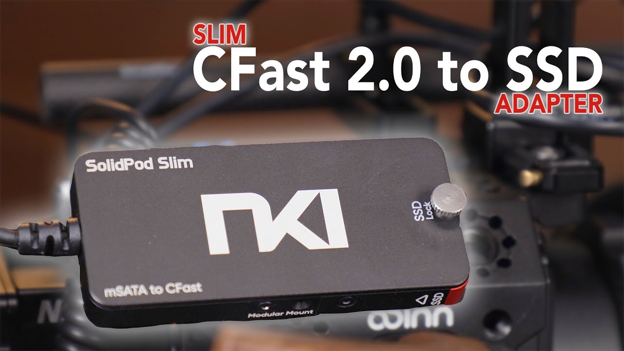 NEW SolidPod Slim CFast 2.0 to SSD Adapter