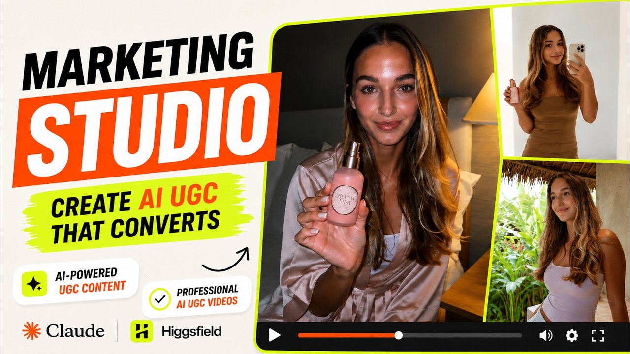 Как я автоматизировал создание UGC-рекламы с помощью Claude и Higgsfield (полный разбор системы)