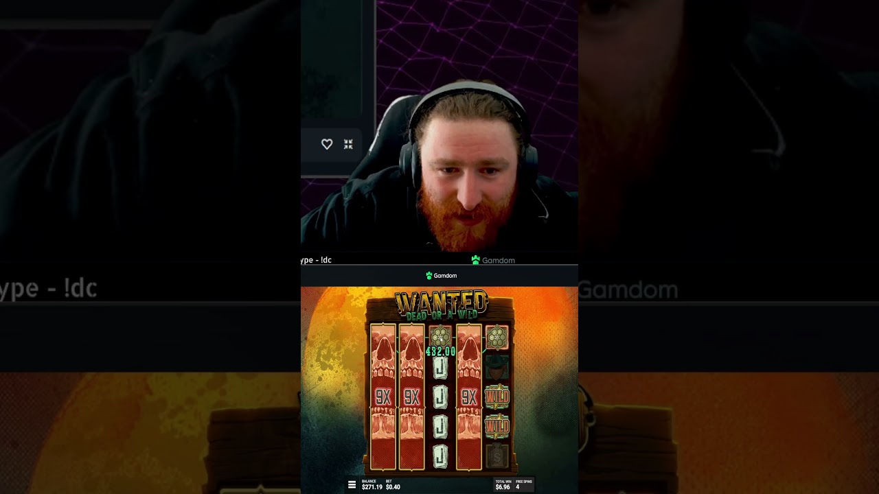 OUR VIEWER GOT US A BIG WIN ON WANTED 🤠🤠🤠 #slot #giveaway #streamer #casino #gambling #bigwin