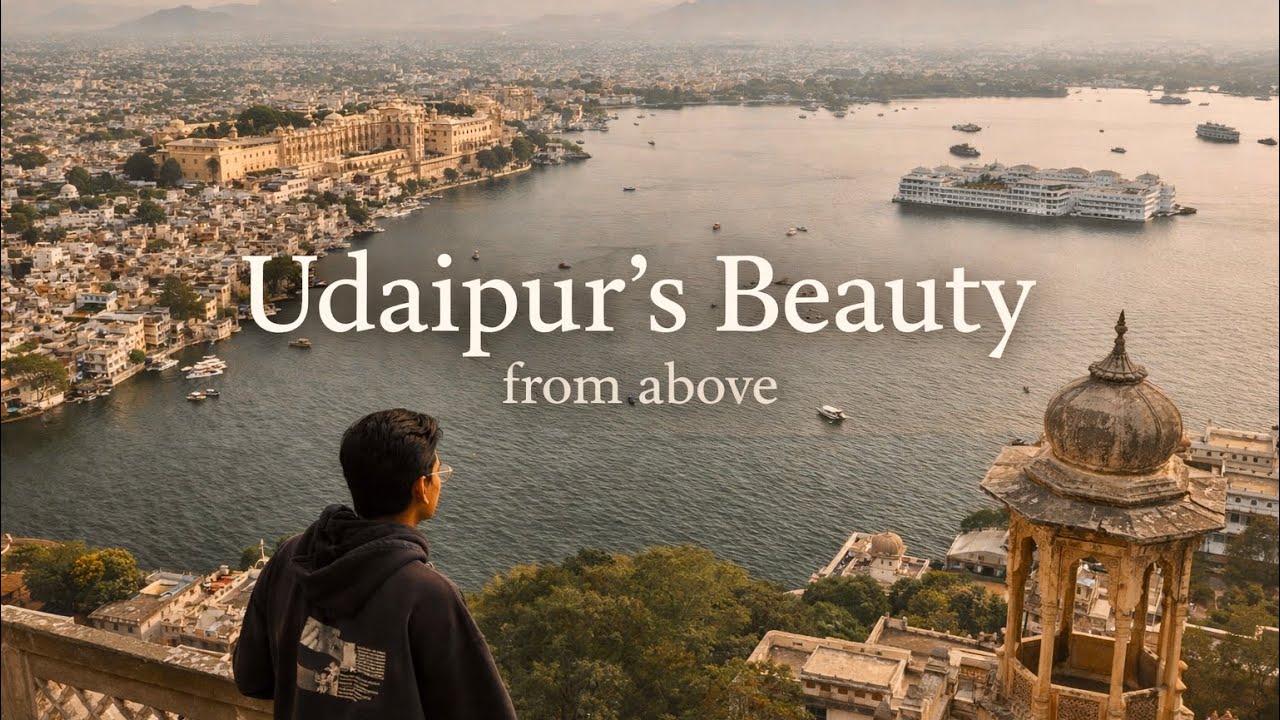 The City of Lakes from Above | Udaipur Cinematic Drone Footage | Captured DJI MINI 4 PRO