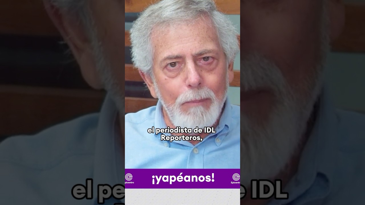 Gustavo Gorriti responde a Rafael L&oacute;pez Aliaga #shorts