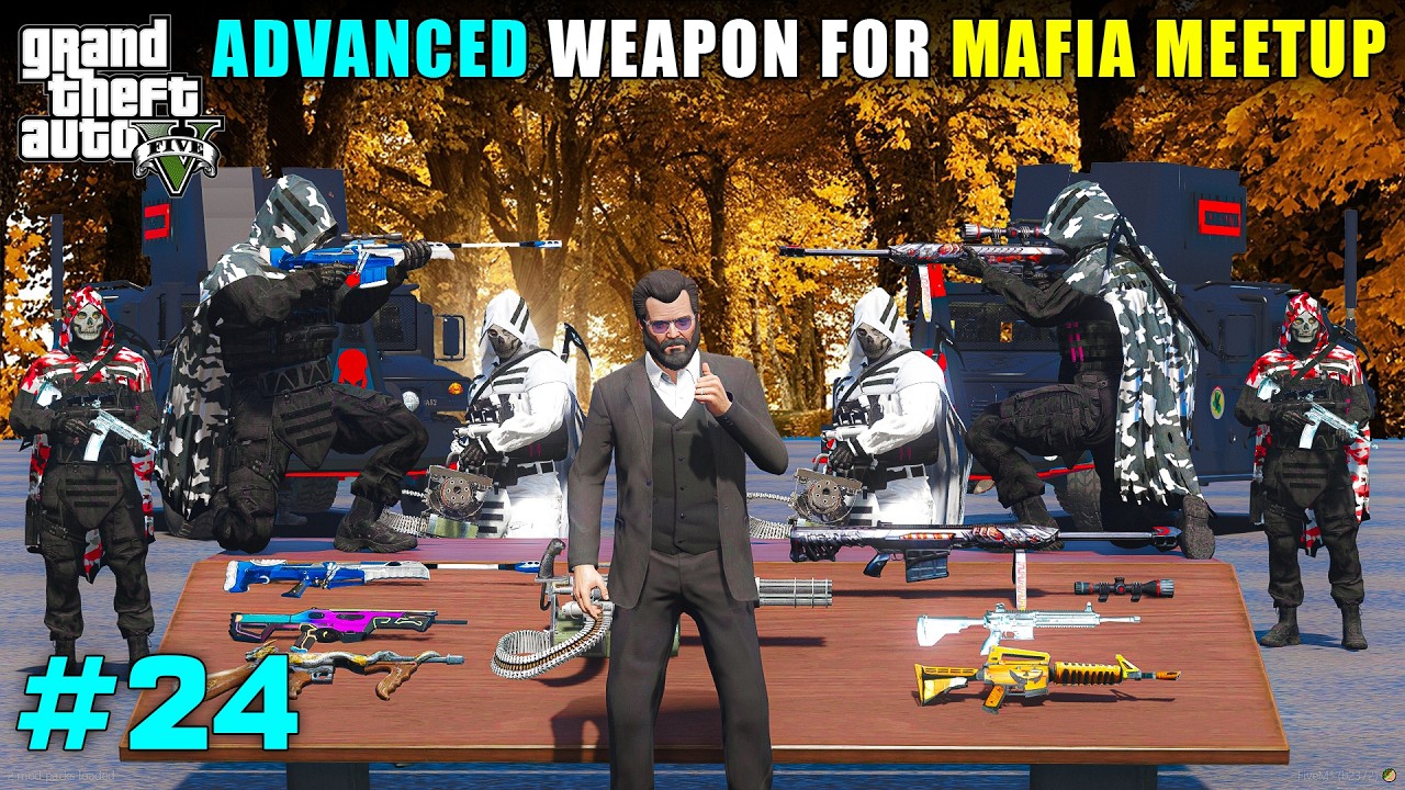 MICHAEL IN TROUBLE BEFORE MAFIA MEETUP | GTA V GAMEPLAY