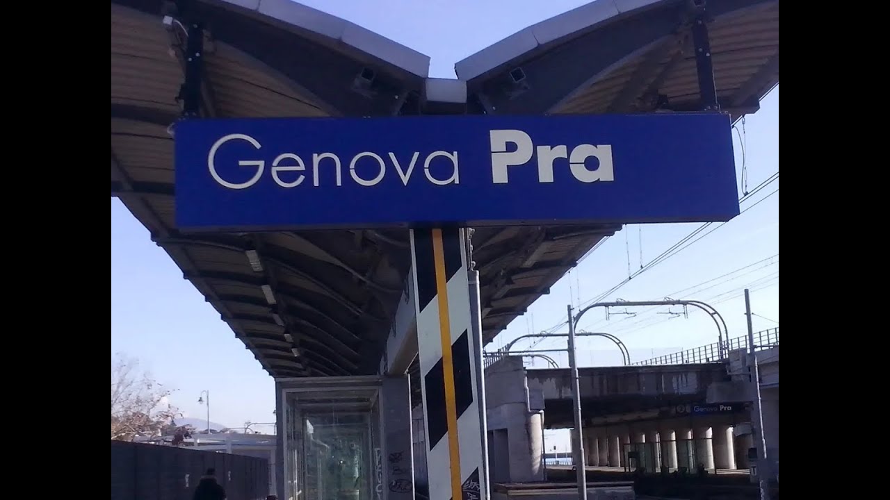 Annunci alla stazione di Genova Pra (con Loquendo)