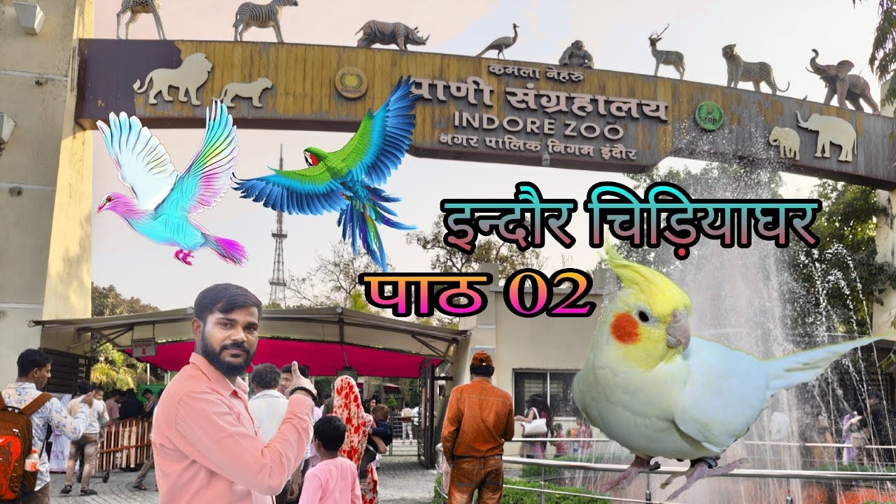 इन्दौर चिड़ियाघर कमला नेहरू प्राणि संग्रहालय 🦖//इन्दौर चिड़ियाघर// इन्दौर चिड़ियाघर vlog/