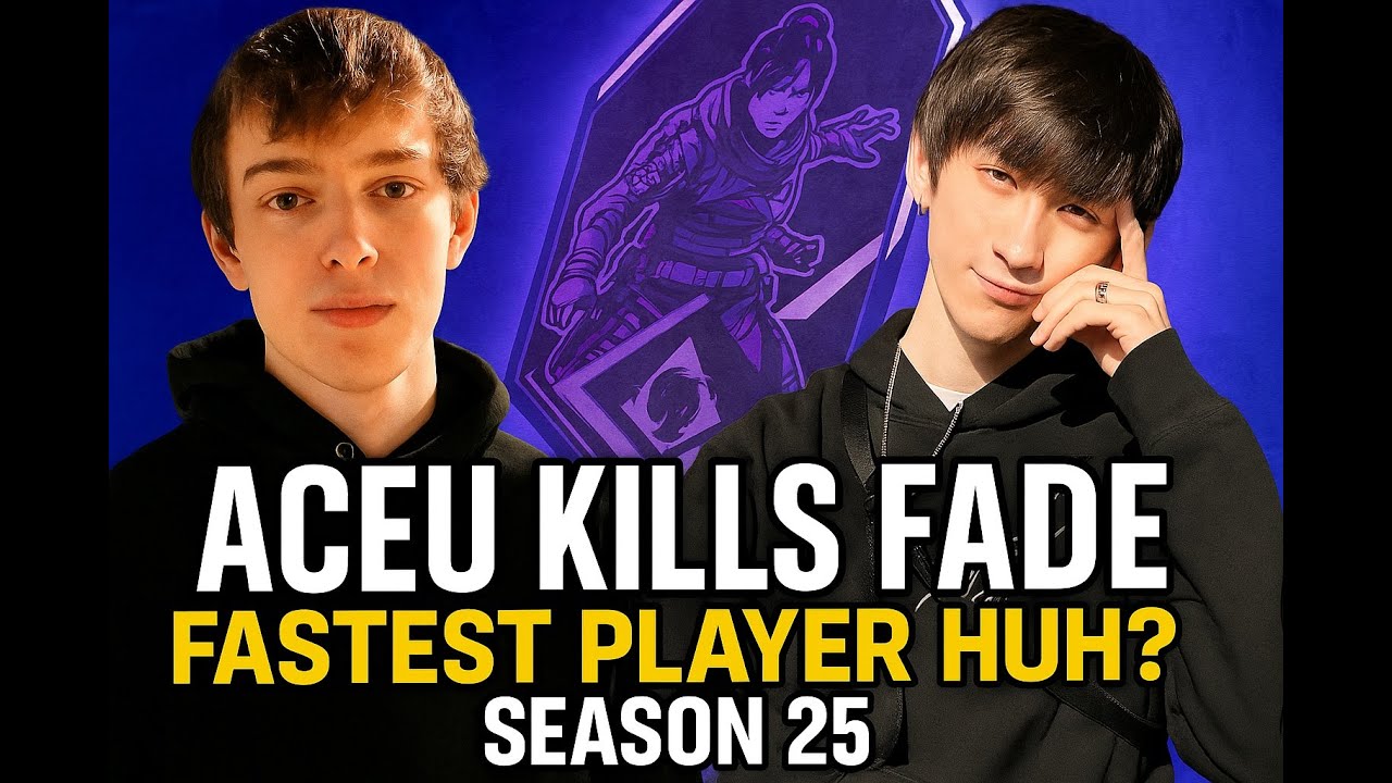 aceu DESTROYS Faide in Apex Legends Season 25 &ndash; Fastest Player?