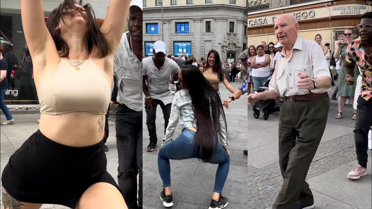 El ABUELO más famoso de MADRID sorprende bailando SALSA