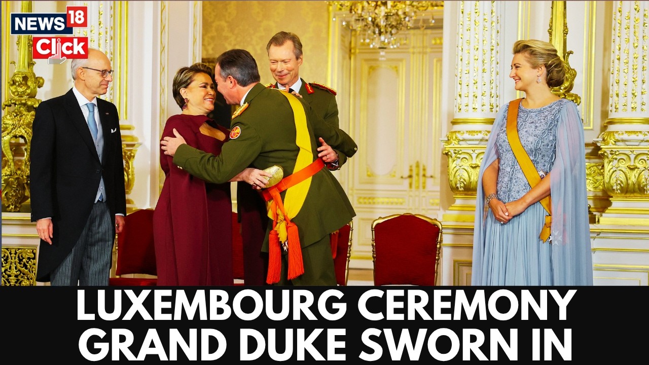 Grand Duke Guillaume Officially Sworn In – Full Ceremony | Luxembourg's Chamber of Deputies | N18G