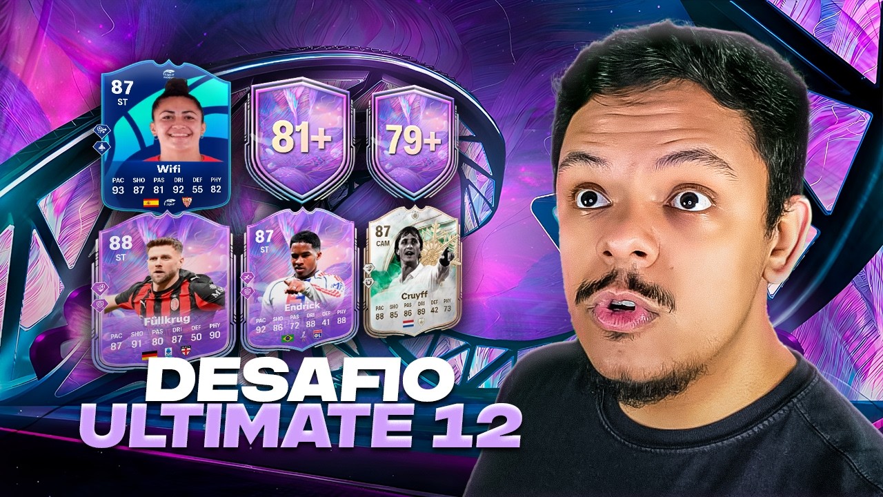 FC 26 l 🔥 DESAFIO ULTIMATE 12 CHEGOU e EVOLUÇÃO BUGADA? l DantheBNN l