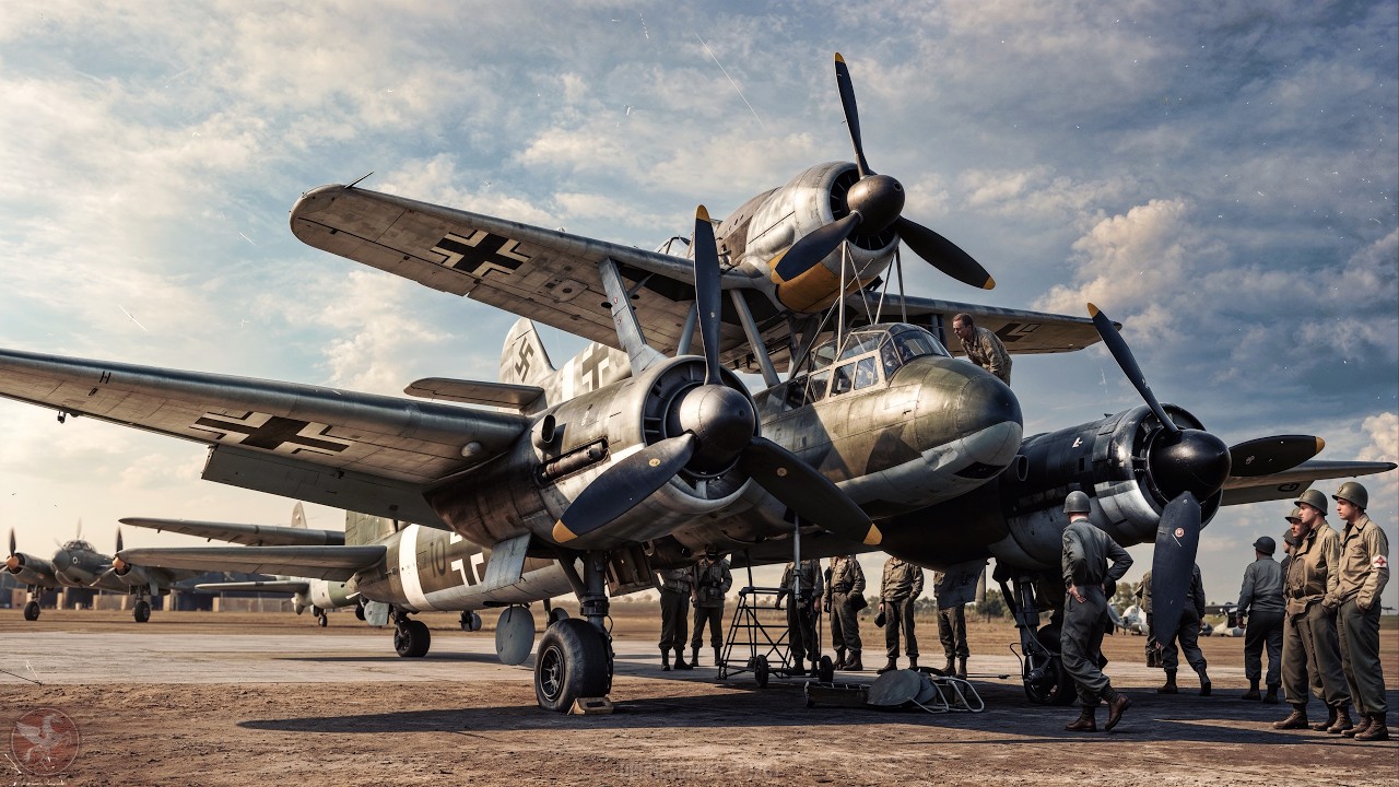 WWII's Most Bizarre Aircraft: The Mistel & Zwilling Story. The 