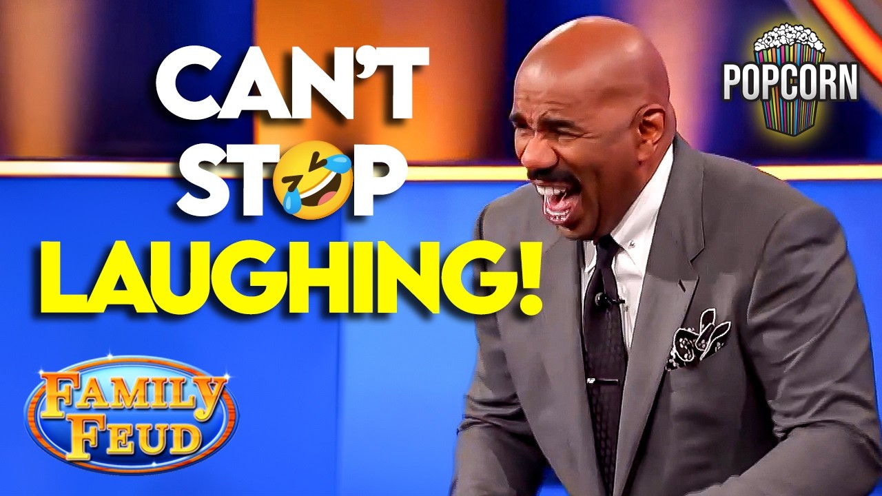 FUNNIEST Answers That Made Steve Harvey Lose It! | Family Feud