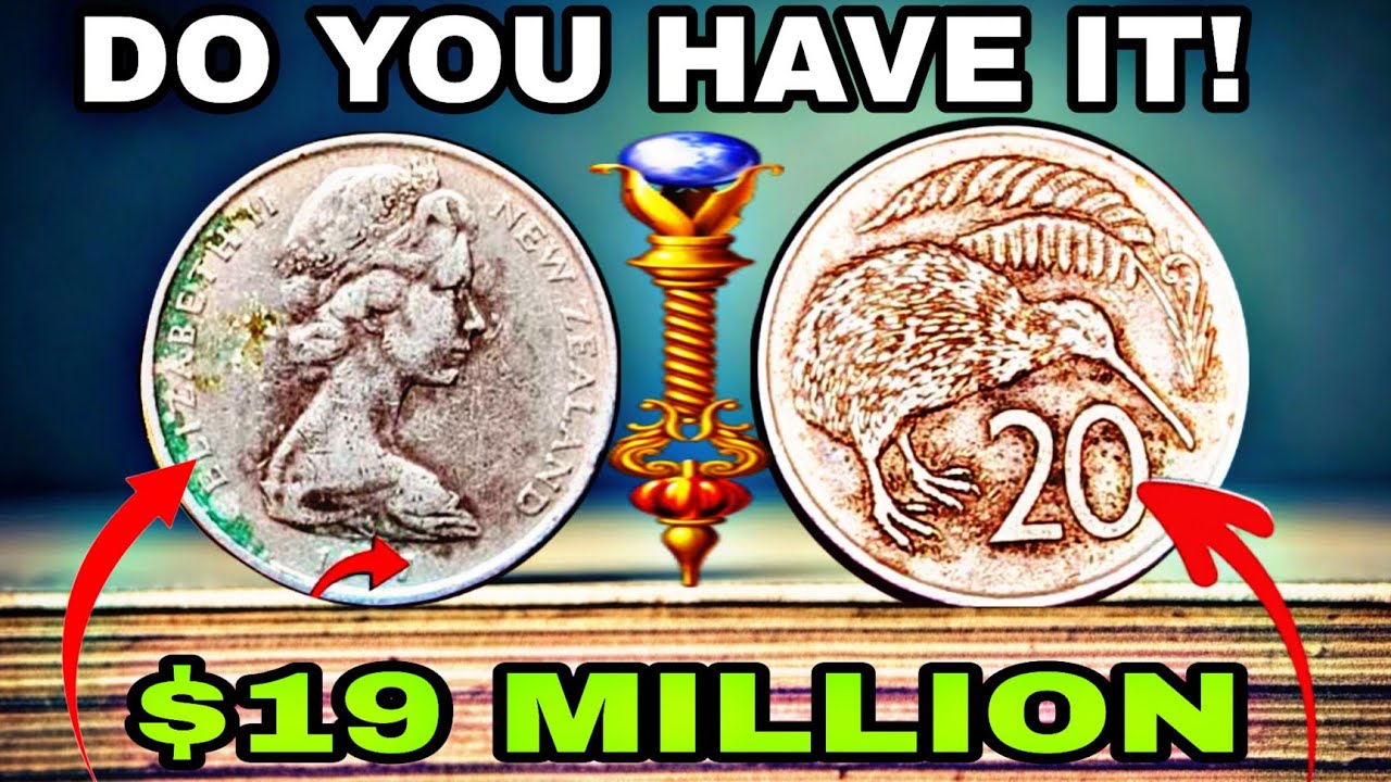 These Are theTop 2Most Valuable New Zealand 50c and 20c Coins HiddenTreasures Selling for Big Dollar