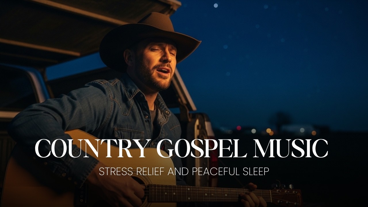 😴🌾 Soul Healing Country Gospel Music for Stress Relief and Peaceful Sleep 🎧💤