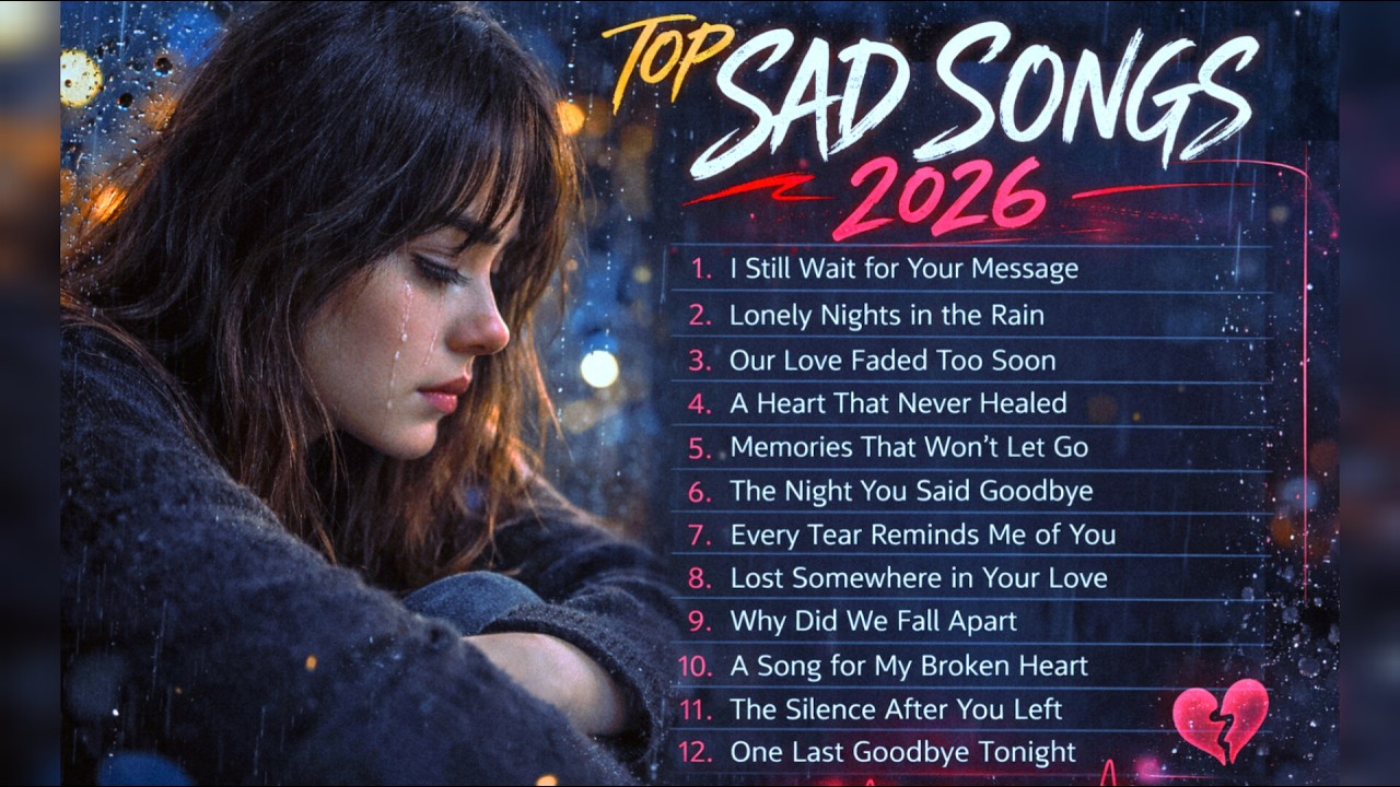 Sad Songs for Lonely Memories 2026 💔 Emotional English Love Songs Playlist | Night Mood Mix