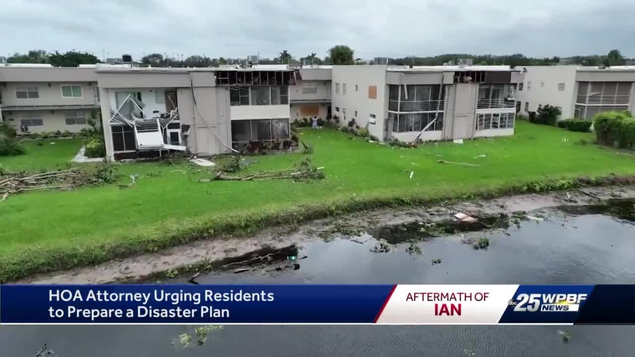 In the wake of Kings Point tornado damage HOA attorney urges Floridians to have a disaster plan