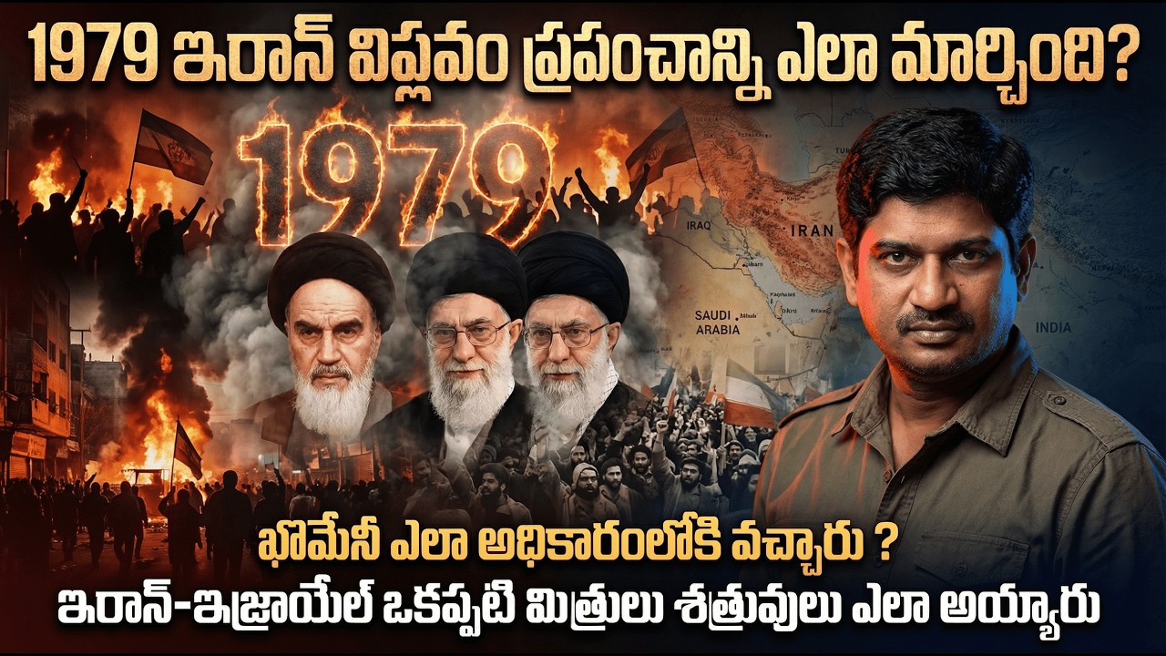 1979 ఇరాన్ విప్లవం ప్రపంచాన్ని ఎలా మార్చింది? ఖొమేనీ ఎలా అధికారంలోకి వచ్చారు ? 1979 IRAN Revolution