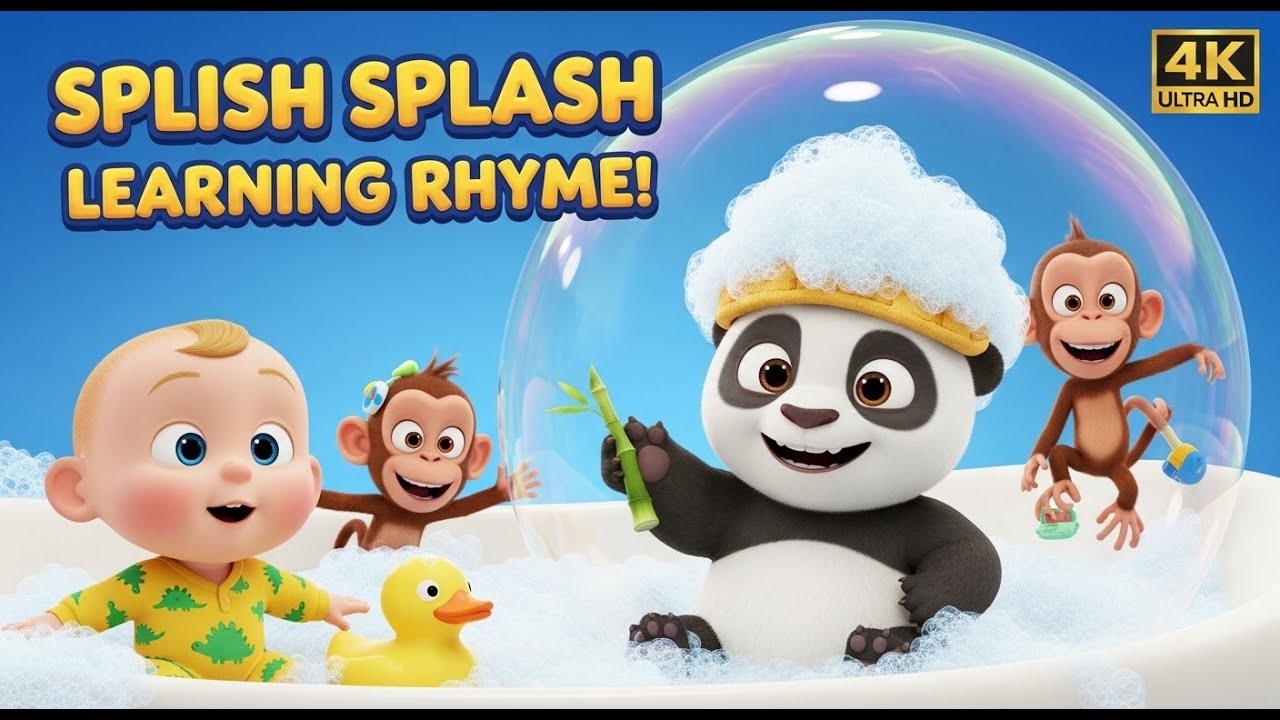 Bathtime Bash! Learn Hygiene & Washing Up Song for Kids