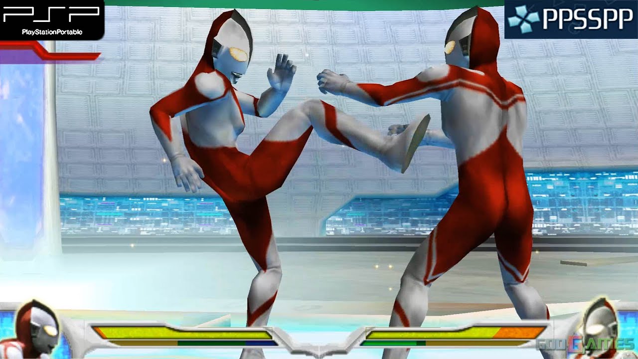 Ultraman Fighting Evolution 0 - PSP Gameplay 1080p (PPSSPP)