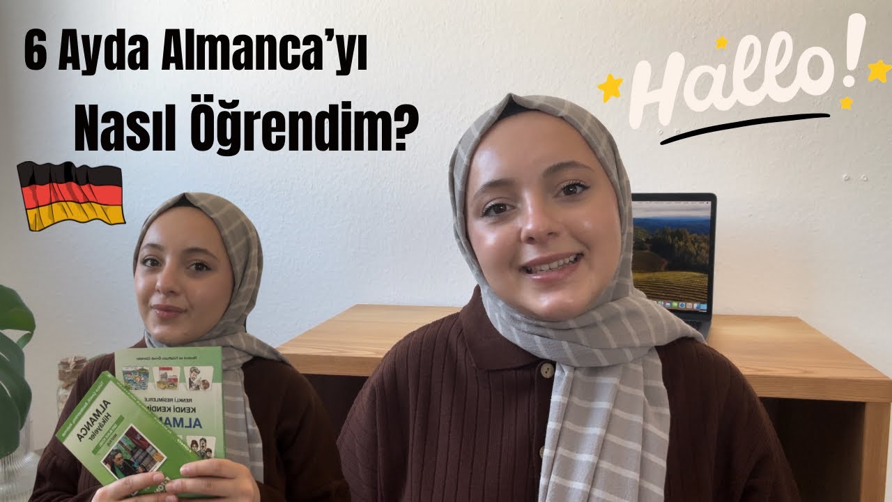 Almanca &ouml;ğrenme s&uuml;recim | Kitap &ouml;nerilerim ve tavsiyelerim | Yabancı dil &ouml;ğrenme 📝