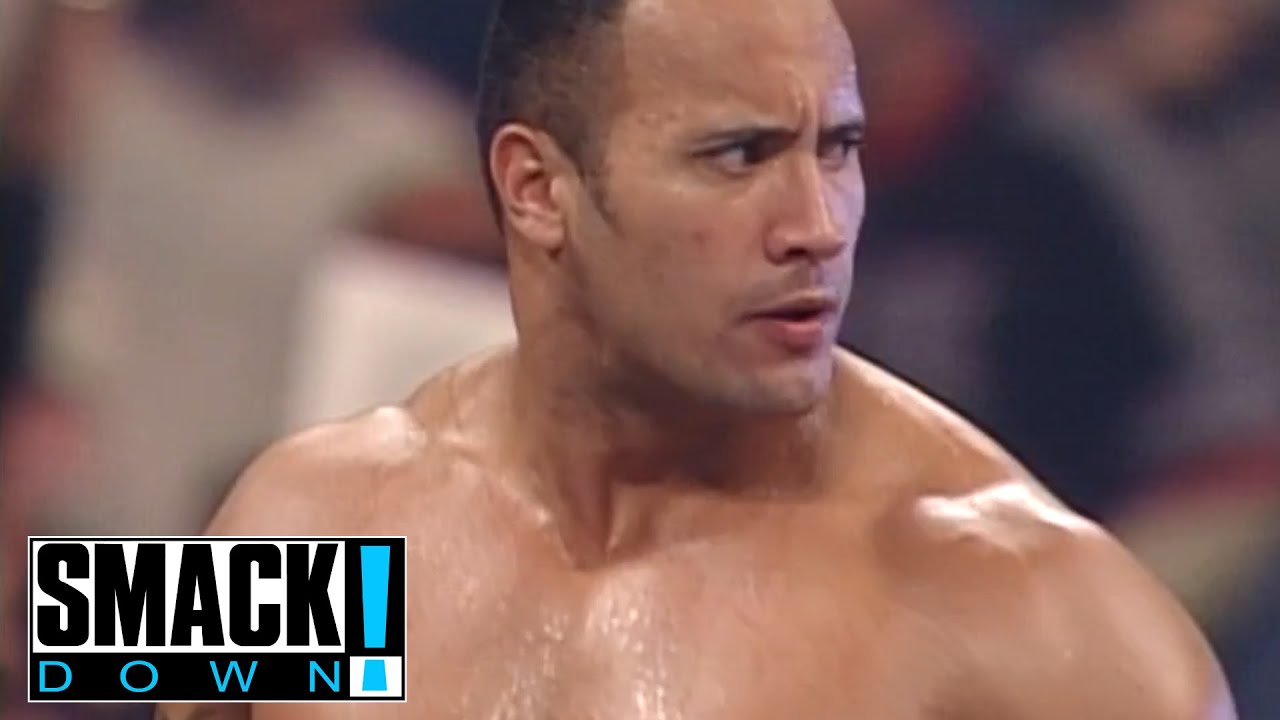 The Big Show & The Rock Vs X Pac & Triple H w/ Stephanie Mcmahon Part 1 - SMACKDOWN!