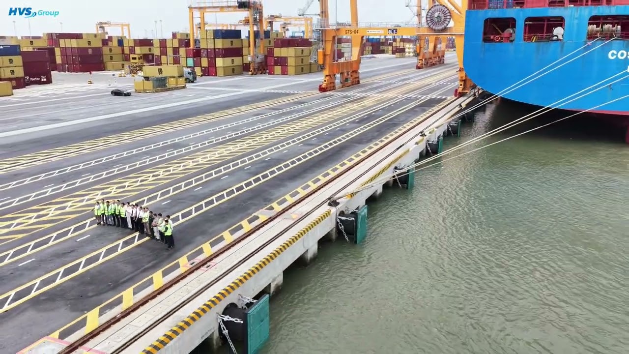 COSCO ASIA &ndash; First COSCO Vessel at TIL Haiphong International Port!